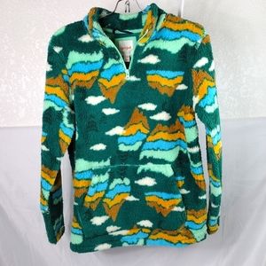 Girls Fleece Pull Over Hoodie New With Tags